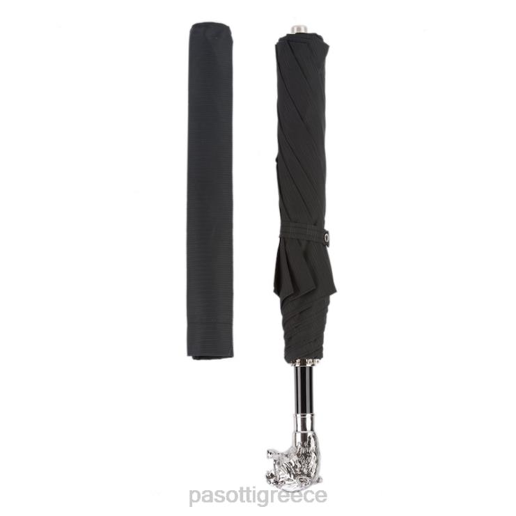 ομπρέλα | PASOTTI 64 6768-1 w35 - ασημένια πτυσσόμενη ομπρέλα τίγρη 2N6B8156 άνδρες